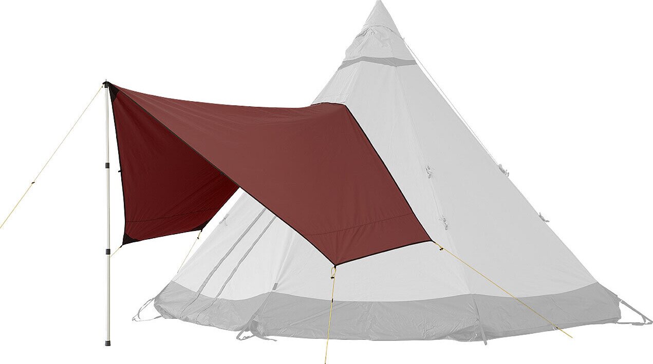 Tentipi Canopy 5/7 Comfort Light Red