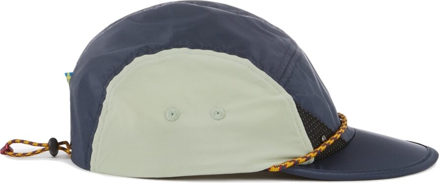 Klättermusen Runa Five Panel Cap Indigo Blue-Swamp Green
