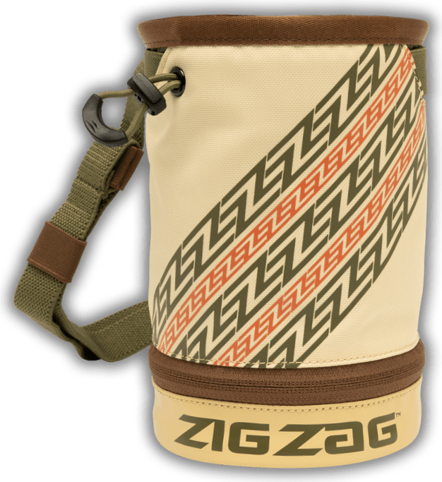 ZigZag Vessel Chalk Bag Earth