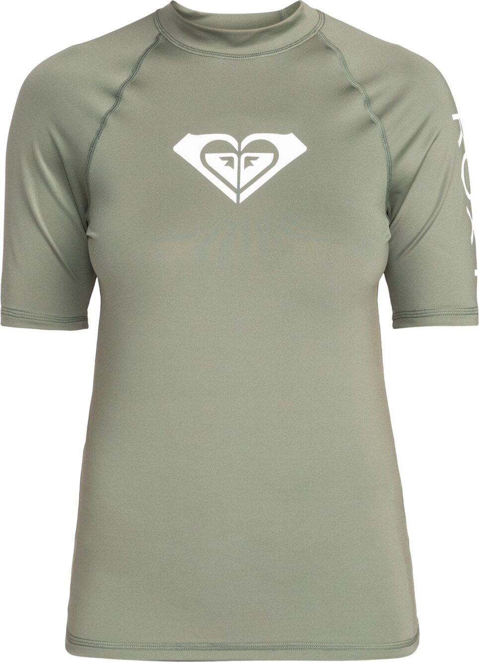 Roxy Whole Hearted SS Womens Agave Green