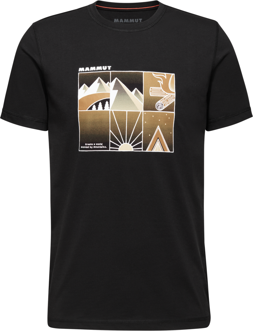 Mammut Core T-Shirt Outdoor Mens Black