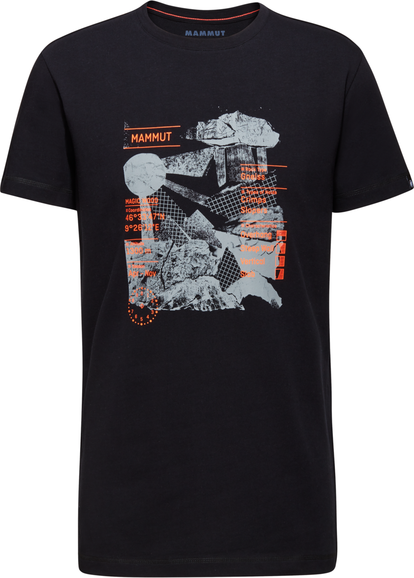Mammut Massone T-Shirt Rocks Mens Black