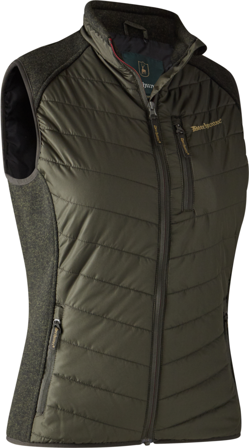 Deerhunter Caroline Padded Waistcoat Womens Timber