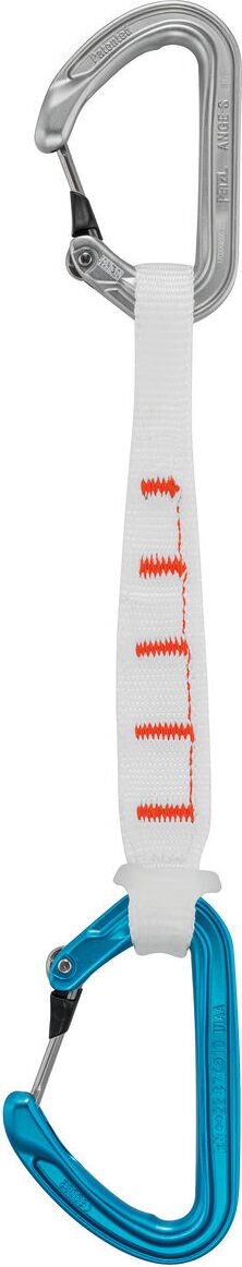 Petzl Ange Finesse 17 cm (S carabiner top, L carabiner bottom)