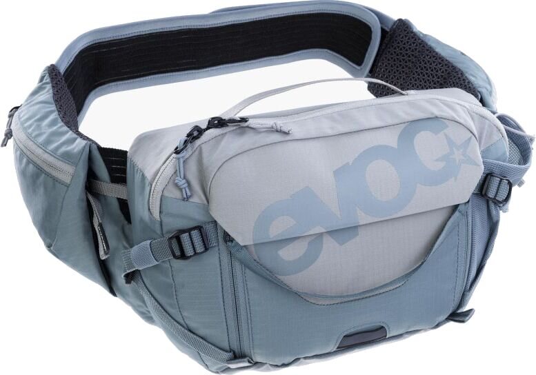 Evoc Hip Pack Pro 3L + 1.5L Bladder Stone - Steel