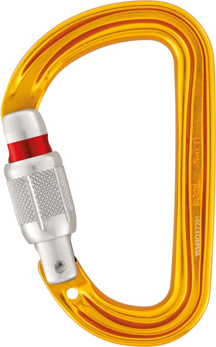 Petzl Sm’D Screw Lock Yellow
