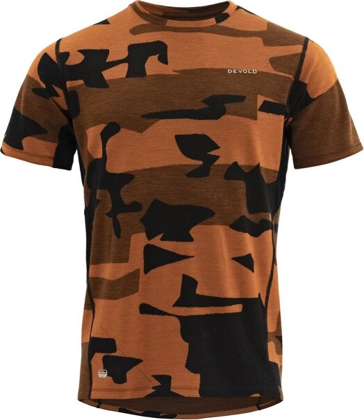 Devold Kløvstien Merino Tee Mens Flame