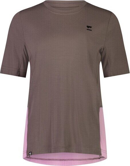 Mons Royale Tarn Merino Shift Tee Womens Pop Pink / Iron