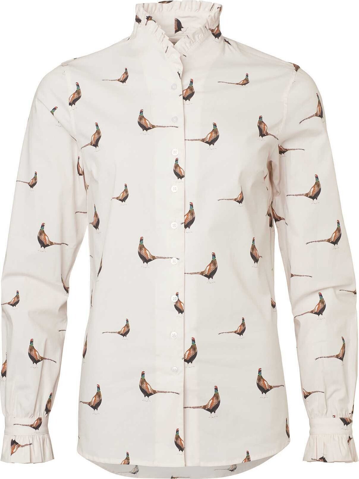 Chevalier Blair Shooting Fit Shirt Womens Pink Pheasant