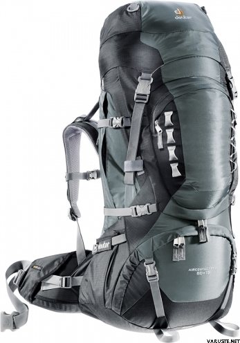 Deuter Aircontact PRO 60 + 15 Granite/Black