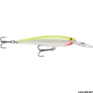 Rapala Minnow Rap 9cm MR-9 Silver FI Chart (SFC)