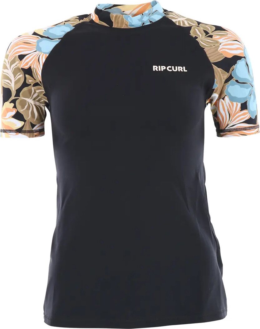 Rip Curl Follow The Sun UPF 50 Short Sleeve Womens Black