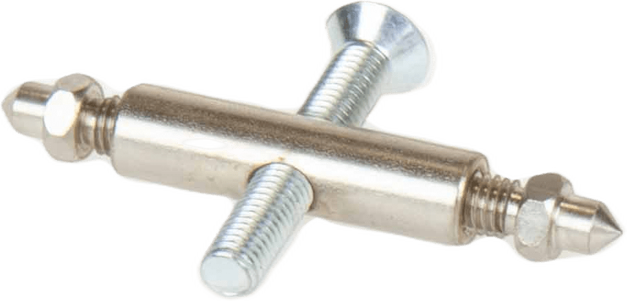 Eurohunt Skull Plate Screw Stag