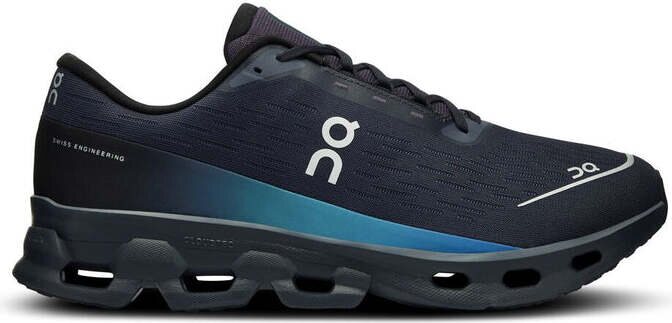 On Cloudspark Mens Black / Blueberry