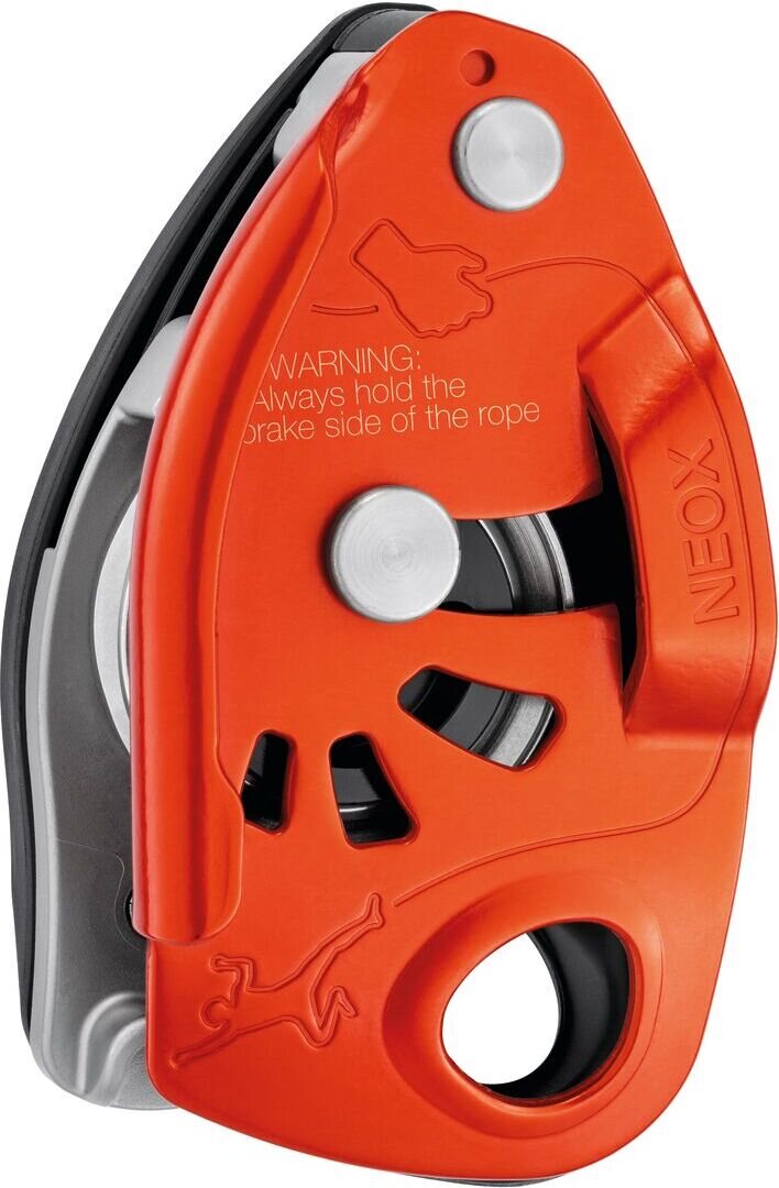 Petzl Neox -belay device Orange