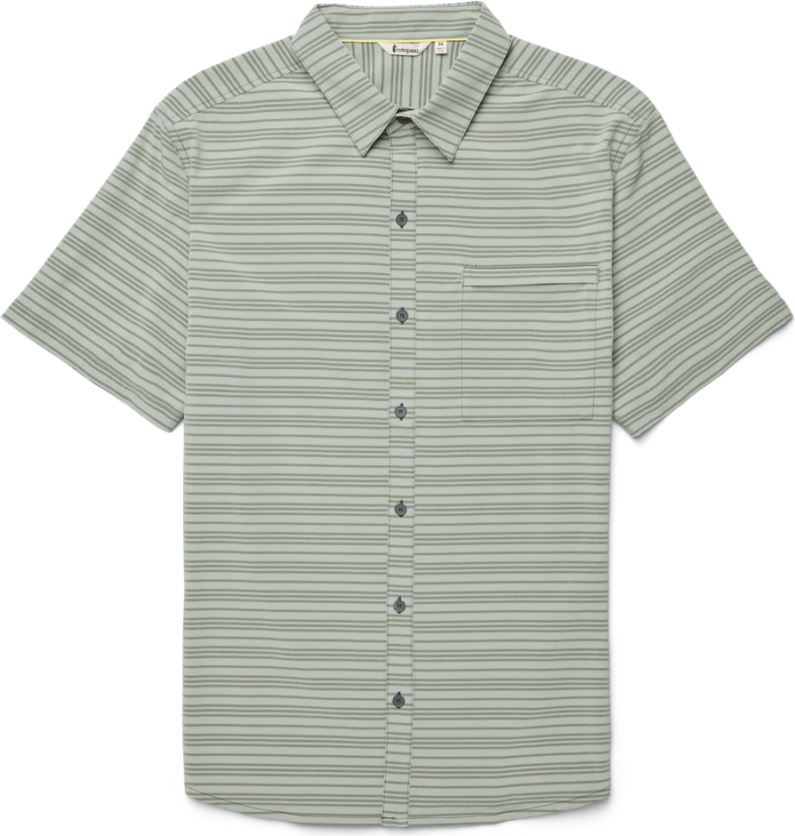 Cotopaxi Cambio Button Up Shirt Print Mens Fatigue