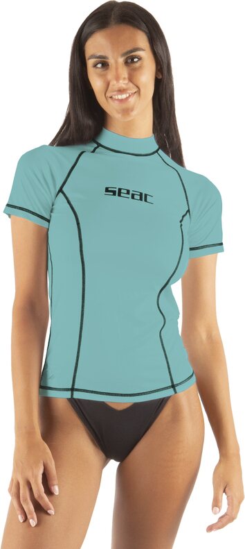 Seacsub Rash Guard T-Sun Short Womens Tiffany