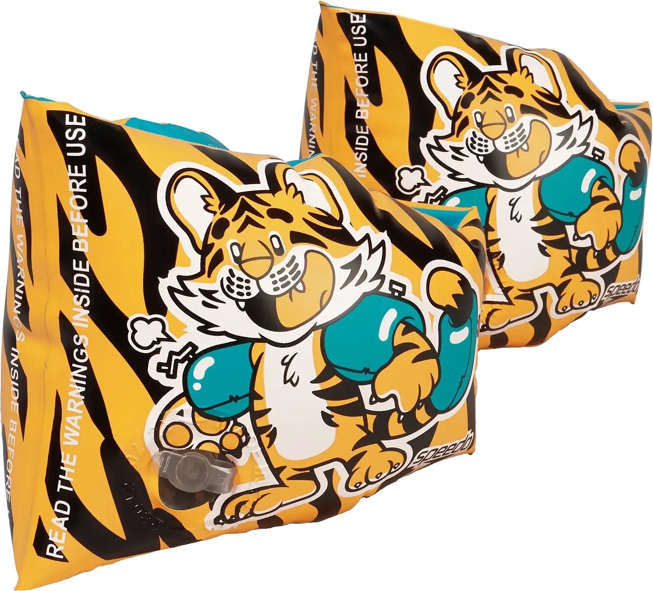 Speedo Printed Armbands Aanadi Orange / Aquarium / Black