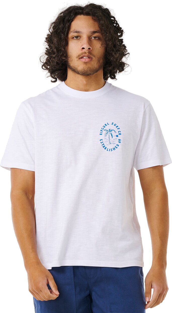 Rip Curl Aloha Hotel Paradise Tee White