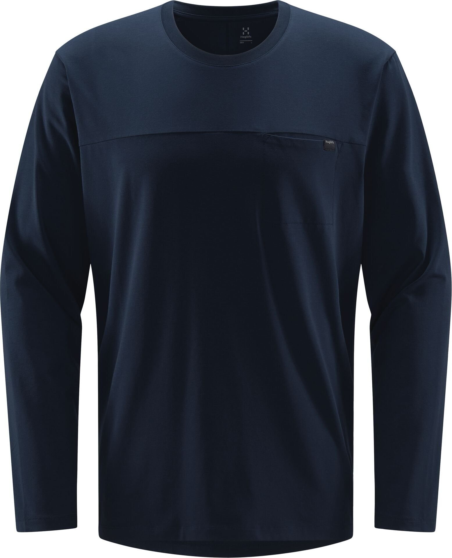 Haglöfs Curious Long Sleeve Tee Mens Tarn Blue