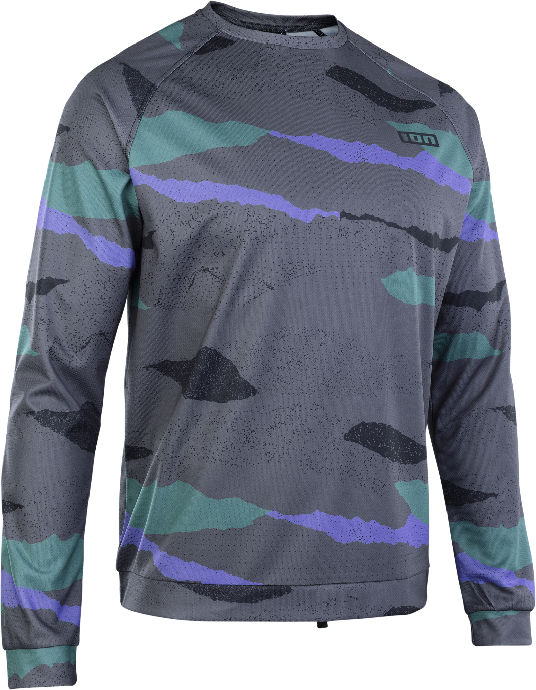 ION Wetshirt LS Mens Dark Collage