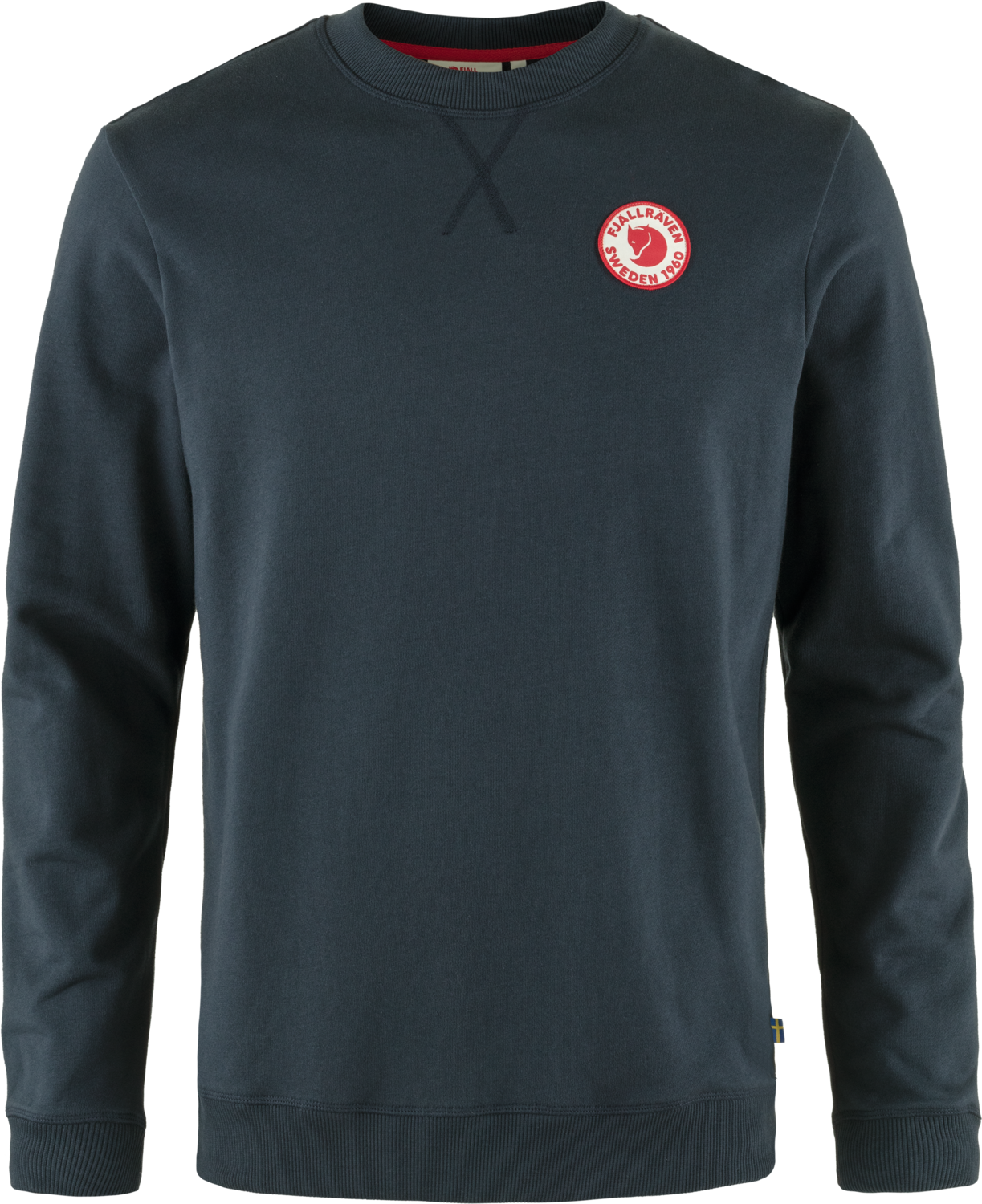 Fjällräven 1960 Logo Badge Sweater Mens Dark Navy (555)