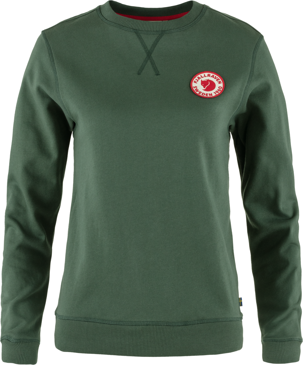 Fjällräven 1960 Logo Badge Sweater Womens Deep Patina (679)