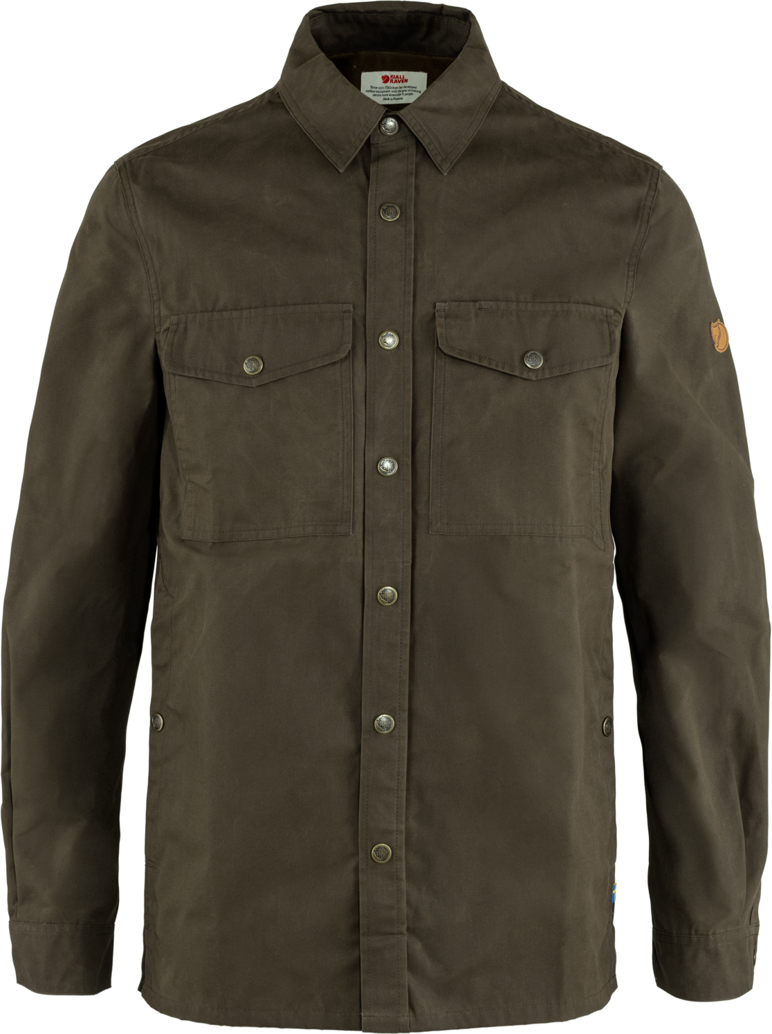 Fjällräven Singi Overshirt Mens Dark Olive (633)