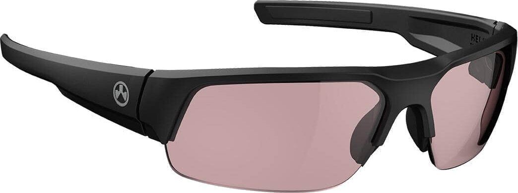 Magpul Helix Eyewear Black Frame, Rose Lens