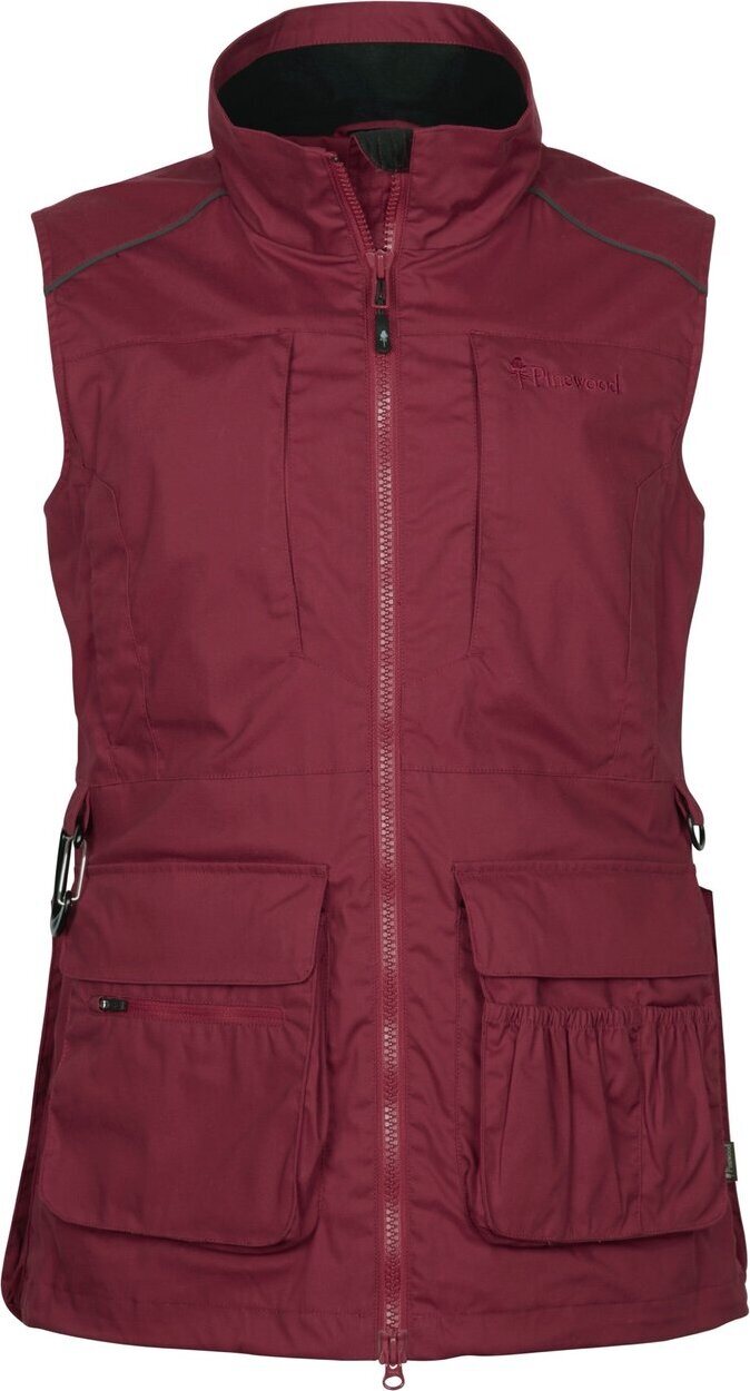 Pinewood Dog Sports Trainer Vest Womens Dark Tomato / Dark Red