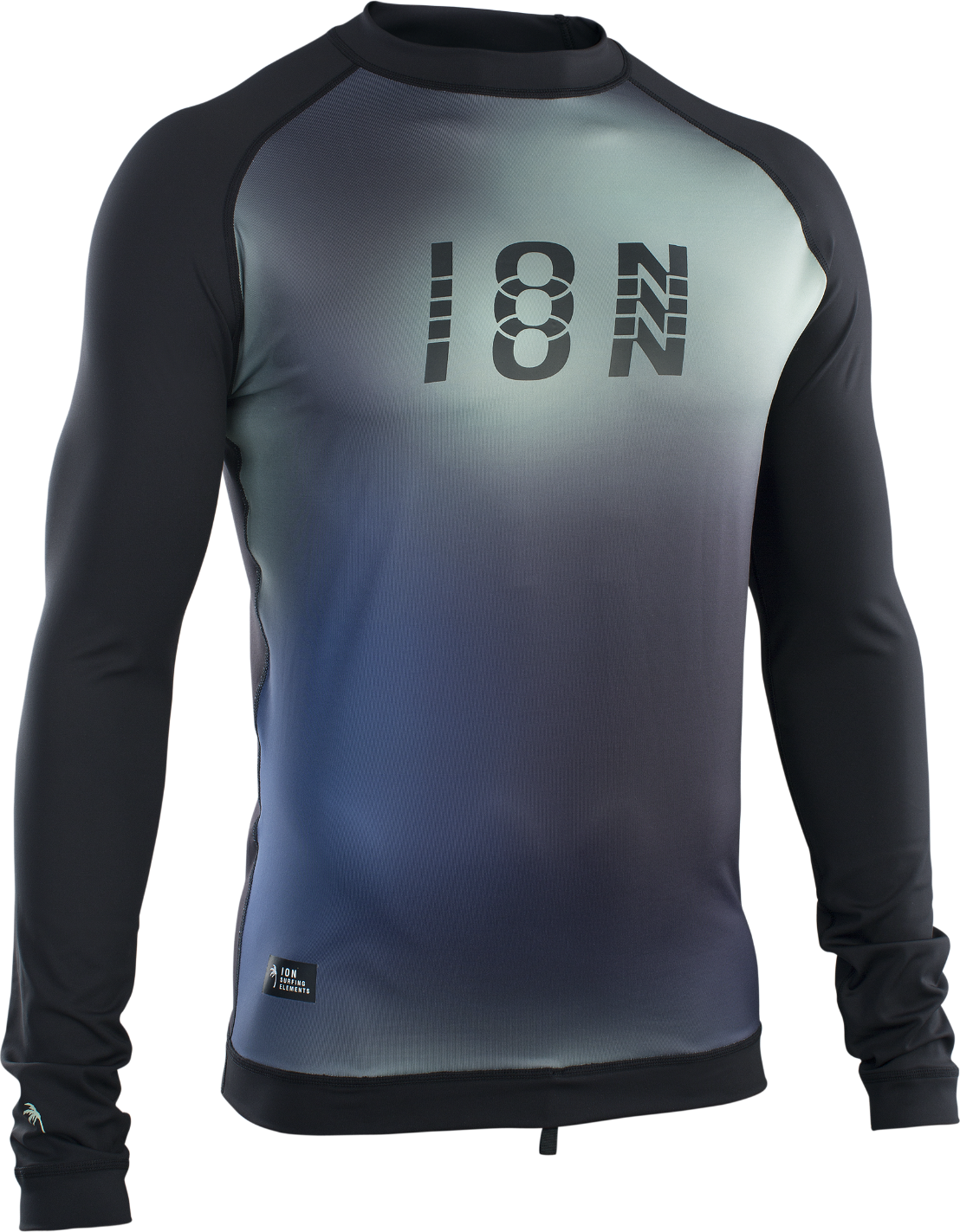 ION Rashguard Maze LS Mens Blue Gradient
