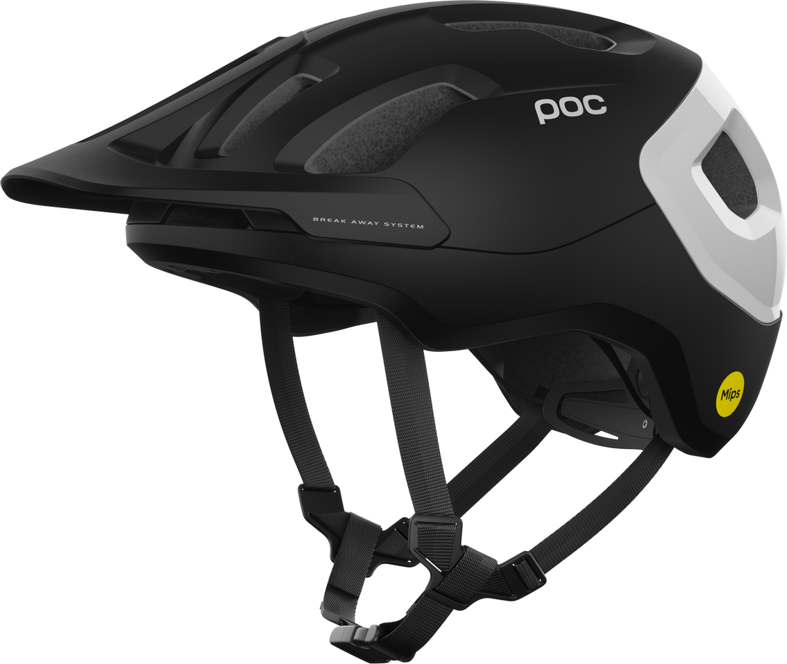 POC Axion Race MIPS (Demo) Uranium Black Matt / Hydrogen White