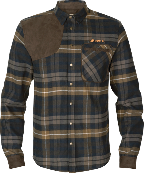 Härkila Jarne Shooting L/S Shirt Dark Olive