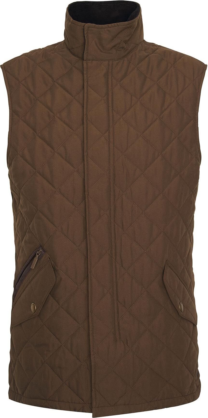 Barbour Shoveler Gilet Mens Dark Sand