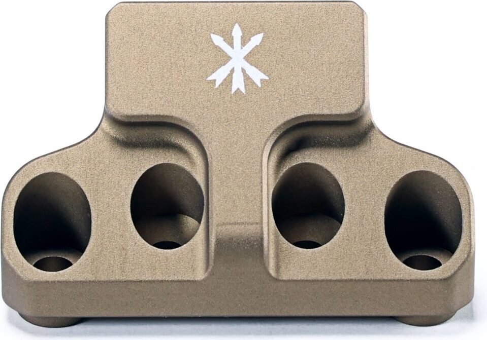 Unity Tactical FAST™ LPVO Mount Offset Optic Base FDE
