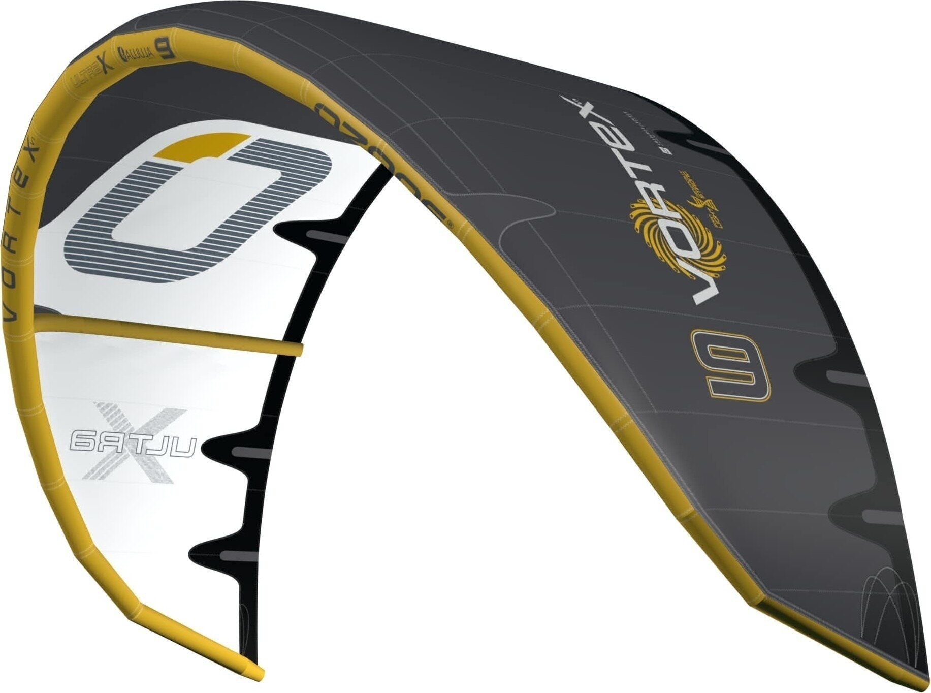 Ozone Vortex Ultra-X Kite Only 12m² Carbon Grey