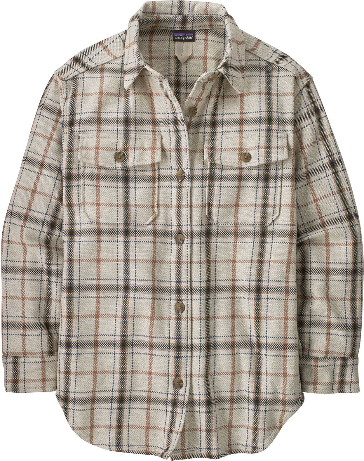 Patagonia Fjord Loft Overshirt Jacket Womens Tree Top: Pumice