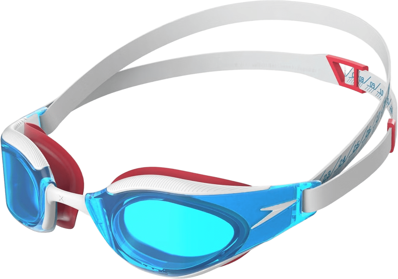 Speedo Fastskin Hyper Elite White / Bolt / Radiant Red