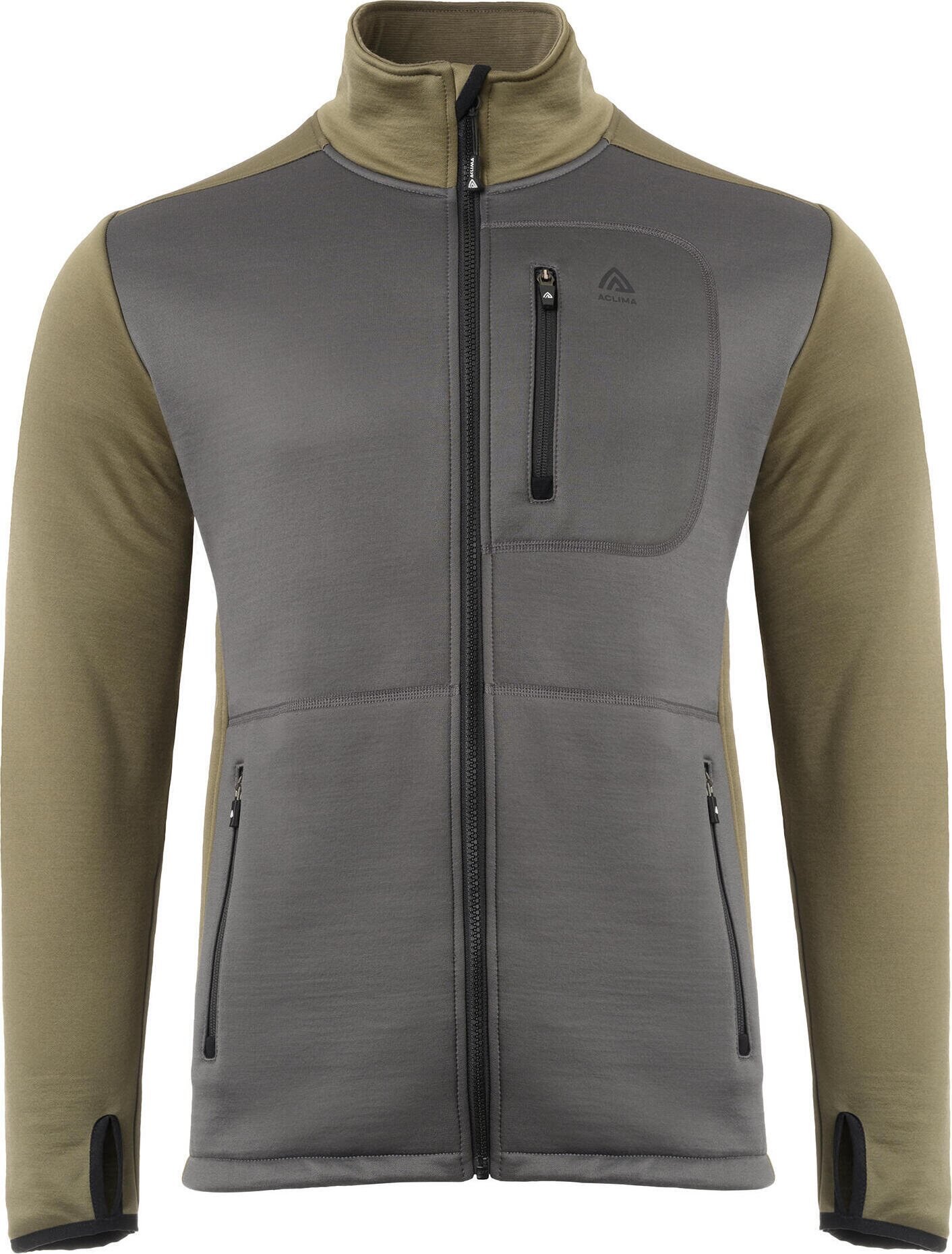 Aclima WoolShell Jacket (Demo) Gray Pinstripe / Tarmac