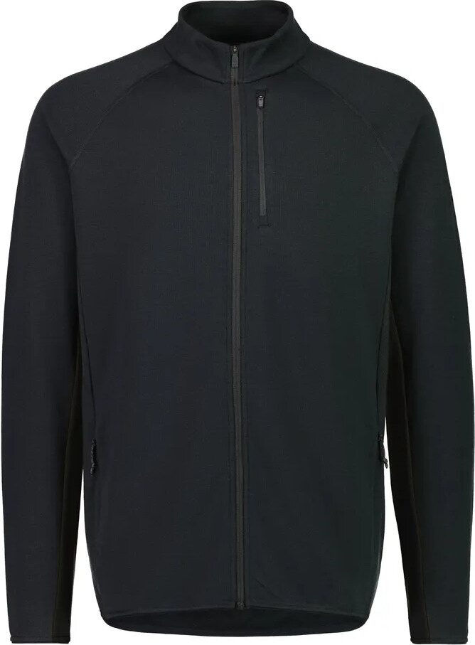 Mons Royale Approach Merino Gridlock Jacket Mens Black