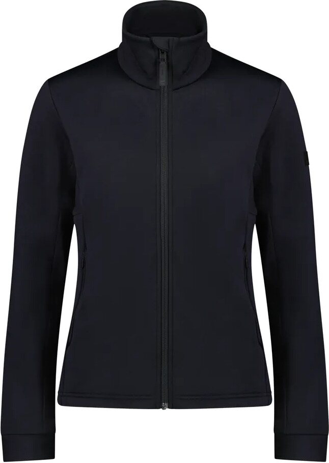 Mons Royale Arcadia Merino Fleece Jacket Womens Black