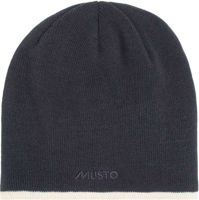 Musto Knitted Beanie Navy