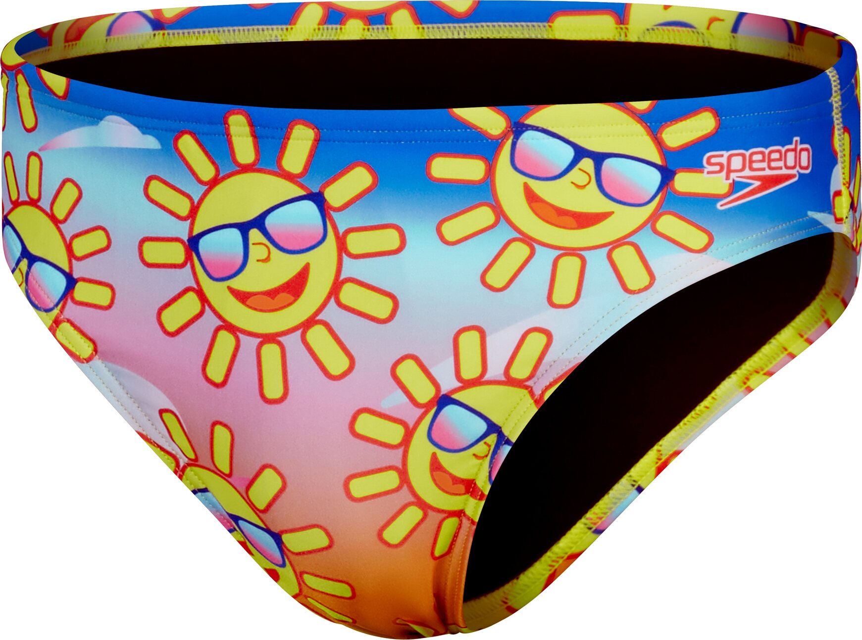 Speedo 5cm Escape Brief Mens Yellow / Blue