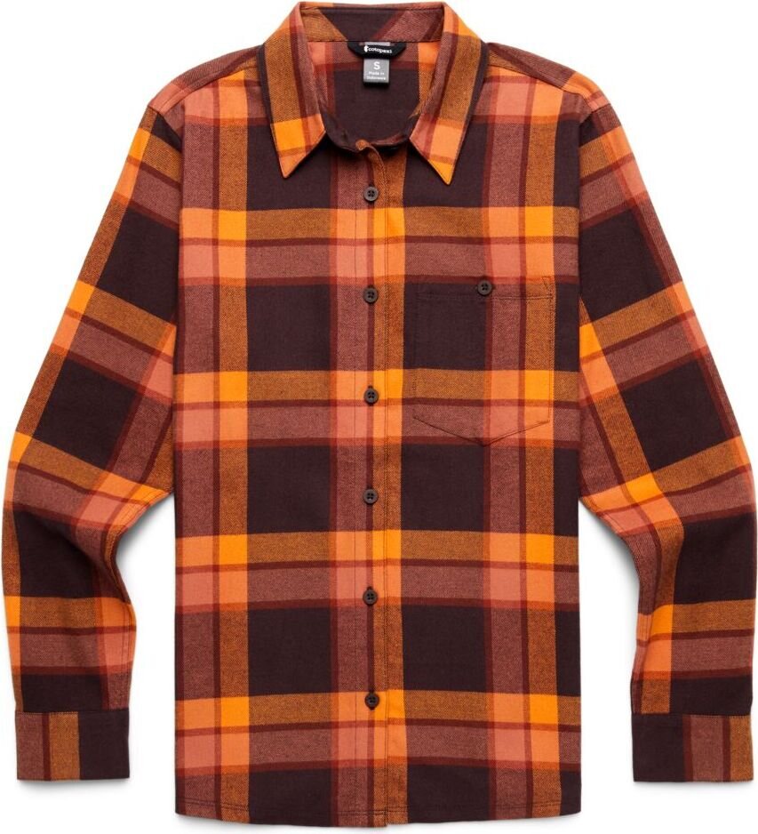 Cotopaxi Quedo Flannel Shirt Womens Chestnut Plaid