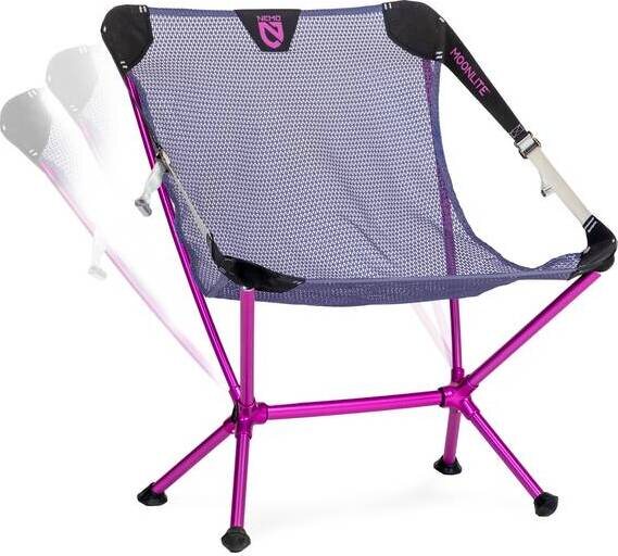 Nemo Moonlite Reclining Camp Chair Blue Granite / Rosebud