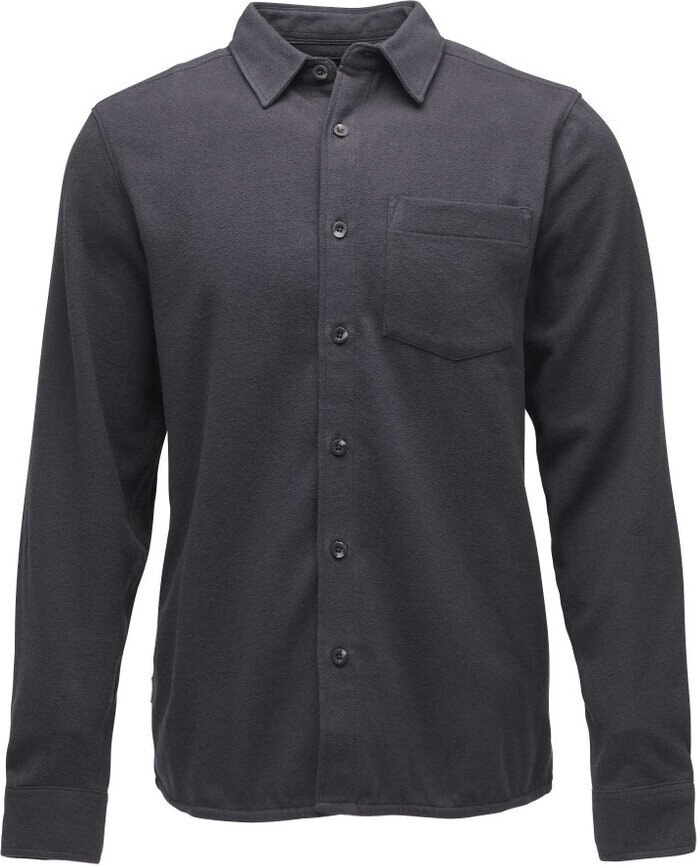 Black Diamond Project Flannel Mens Steel Grey
