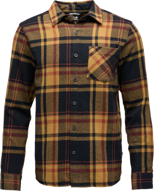 Black Diamond Project Flannel Mens Black / Flax Plaid
