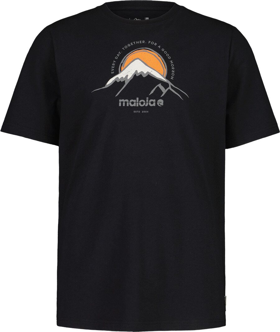 Maloja MussliM. Tee Mens Deep Black