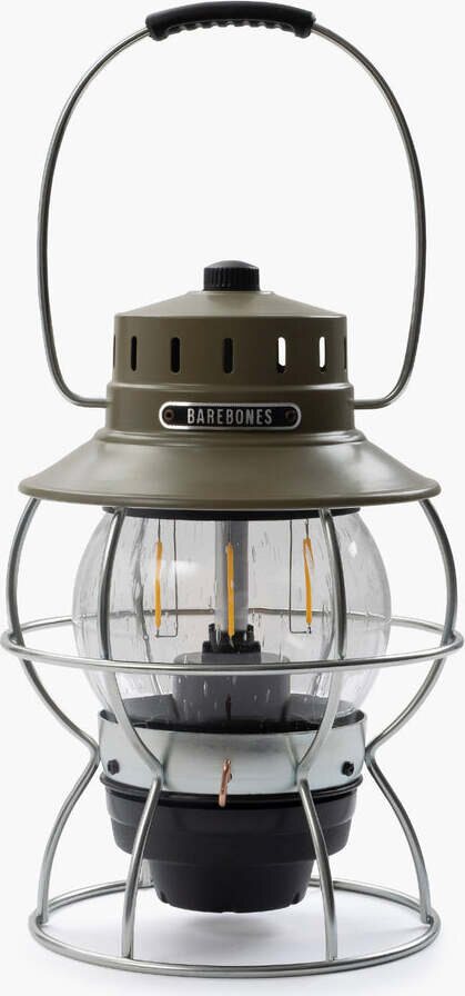 Barebones Railroad Lantern Olive