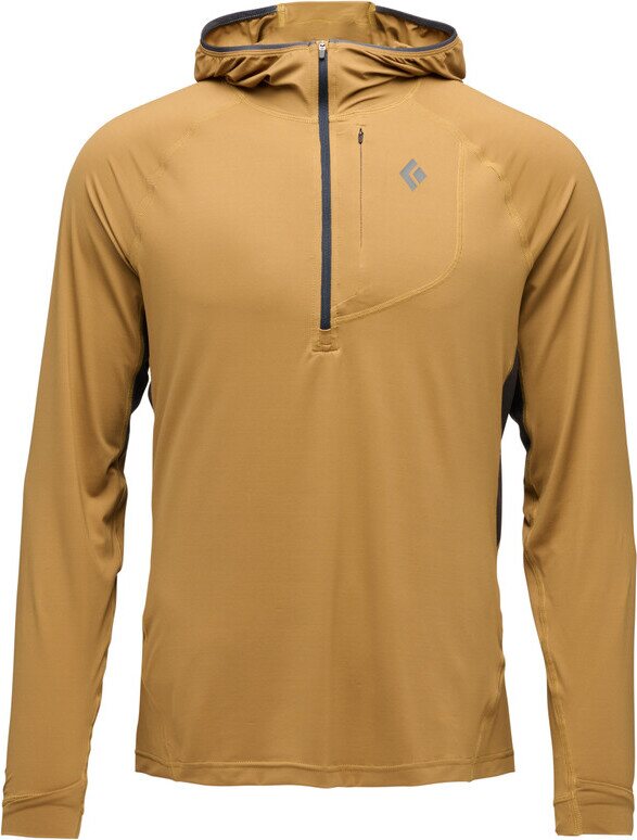 Black Diamond Alpenglow Pro Hoody Mens Flax